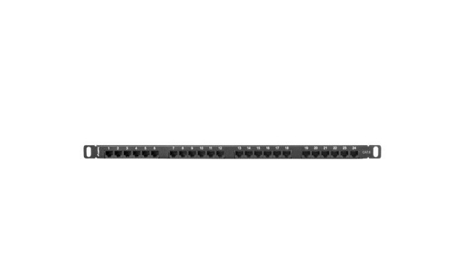 Lanberg PPU6-0024-B patchpaneel 0.5U