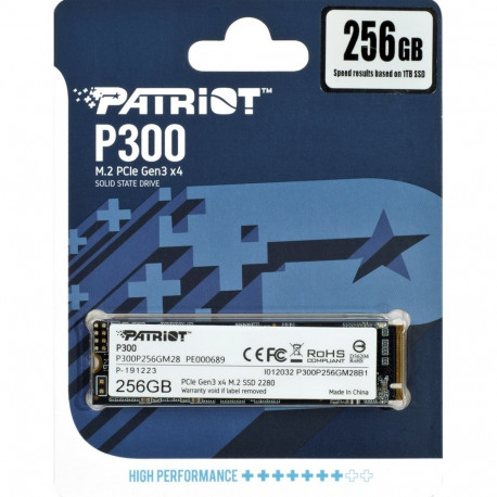 PATRIOT P300 M.2 PCI-EX4 NVME 256GB