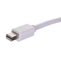 Savio CL-57 videokaabli adapter 0,2 m Mini DisplayPort HDMI Tüüp A (Standard) Valge