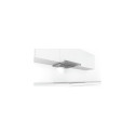 Bosch Serie 4 DFT63AC50 cooker hood Semi built-in (pull out) Silver 360 m³/h