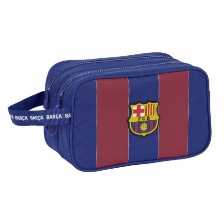FC Barcelona toiletry bag 26x15x12.5cm, red/blue