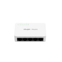 Ruijie RG-ES08G-L 8-Port 10/100/1000 Mbps 4kV 16Gbps  Non-PoE Switch White