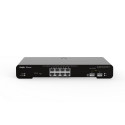 Ruijie RG-NBS3100-8GT2SFP-P 10-Port Gigabit Layer 2 Cloud 6kV 20Gbps PoE Lüliti Must