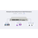 Ruijie RG-NBS3100-8GT2SFP-P 10-Port Gigabit Layer 2 Cloud 6kV 20Gbps PoE Switch Black