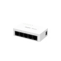 Ruijie RG-ES05G-L 5-Port 10/100/1000 Mbps 4kV 10Gbps Non-PoE Switch Valge