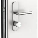 Tedee Smart Lock PRO with easy install for any door with Apple Home & Google Home support Silver