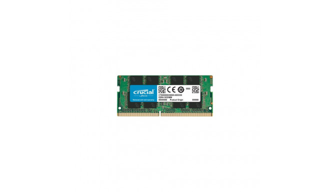 Crucial 16 GB  DDR4  3200 MHz  Notebook  Registered No  ECC No