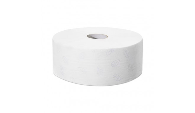 Tualettpaber Tork T1 Jumbo valge 2 kihiline, 360m/rull