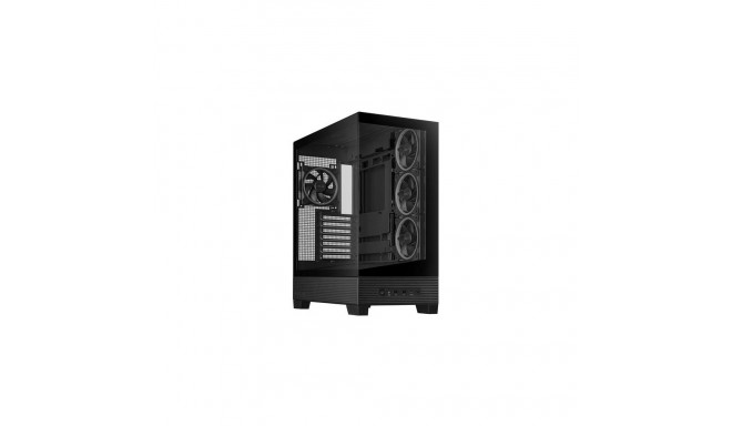 ASUS A31 Plus TG ARGB BLACK Midi Tower