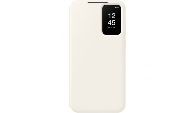 "Samsung Smart View Wallet Case Galaxy S23 Plus Cream"