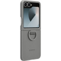 "Samsung Silicone Case with Ring fr Galaxy Z Flip6. Grau"