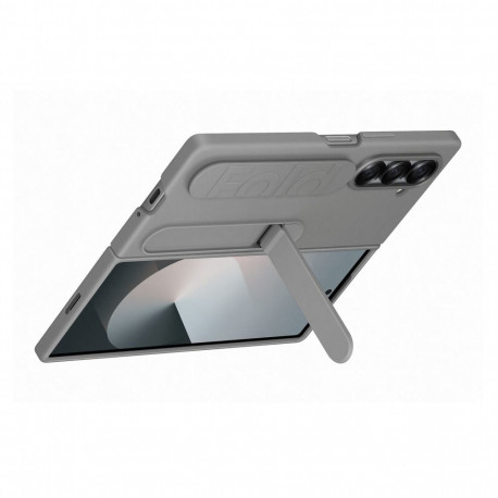 "Samsung Silicone Stand Case with Strap fr Galaxy Fold6. Grau"