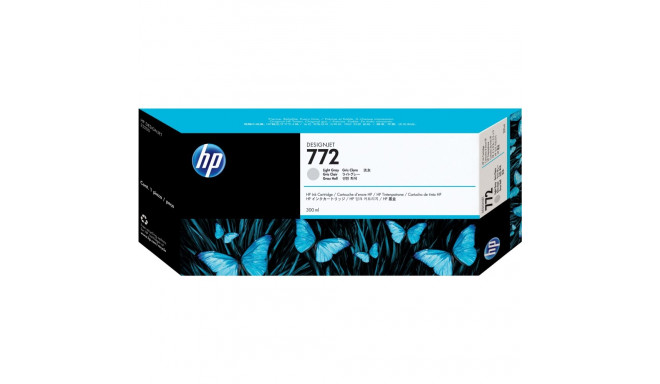 "HP 772 original Ink cartridge CN634 light grey standard capacity 300ml 1-pack"