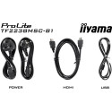 "IIYAMA 54.5cm (21.5"") TF2238MSC-B1 16:9 M-Touch HDMI+DP+USB retail"