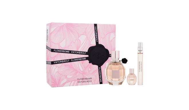 Viktor & Rolf Flowerbomb Eau de Parfum (50ml) (Edp 50 ml + Edp 10 ml + Edp 7 ml)