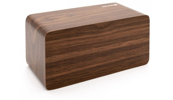 Evelatus digital clock EMC01, brown