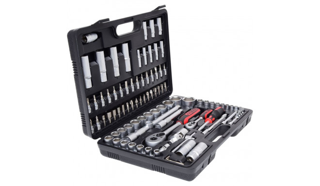 KS Tools 1/4 +1/2 padrunvõtmete komplekt 96-osaline 917.0796