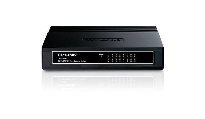 Switch|TP-LINK|16x10Base-T / 100Base-TX|TL-SF1016D