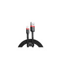 Baseus Cafule CALKLF-B19 Lightning välgulaadimiskaabel 2.4A | 100 cm must