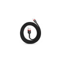 Baseus Cafule CALKLF-B19 Lightning välgulaadimiskaabel 2.4A | 100 cm must