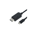 kaabel miniDisplayPort (St) > DisplayPort (St) 8K 60Hz sertifitseeritud 2m, must