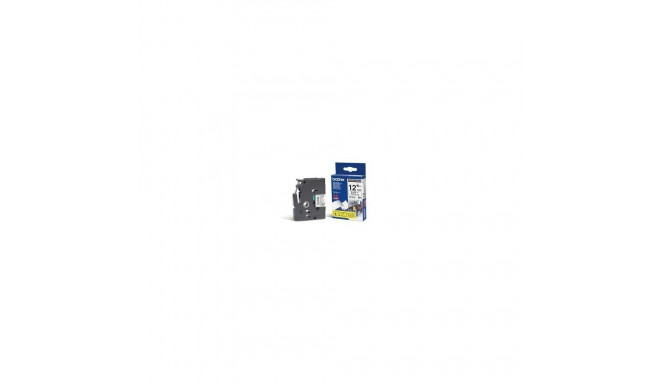 Brother TZe-S231 teip 12 mm x 8 m, must valgel