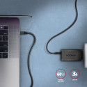 Axagon USB-C - USB-C 3 m must kaabel (BUCM3-CM30AB)