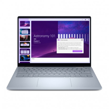 Dell Plus 2in1 14 DB04250 jääsinine 14" WVA puuteekraan FHD+ 1920 x 1200 pikslit Intel Core Ultra 7 