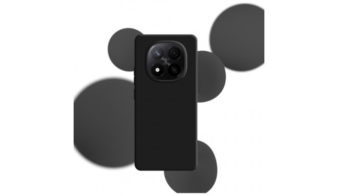 3MK silikoonümbris Xiaomi Redmi Note 14 Pro+ must