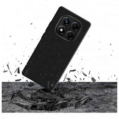 3MK Silicone Case for Xiaomi Redmi Note 14 Pro 5G black