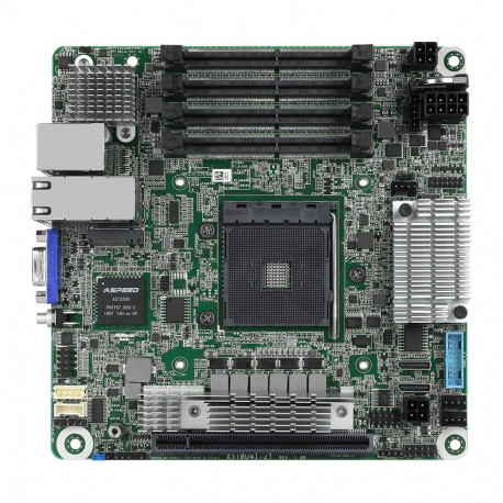 Asrock X570D4I-2T emaplaat AMD X570 Socket AM4 mini ITX