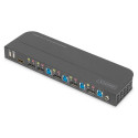 Digitus KVM Switch, 4-Port, 4K60Hz, 4 x DP in, 1 x DP/HDMI out