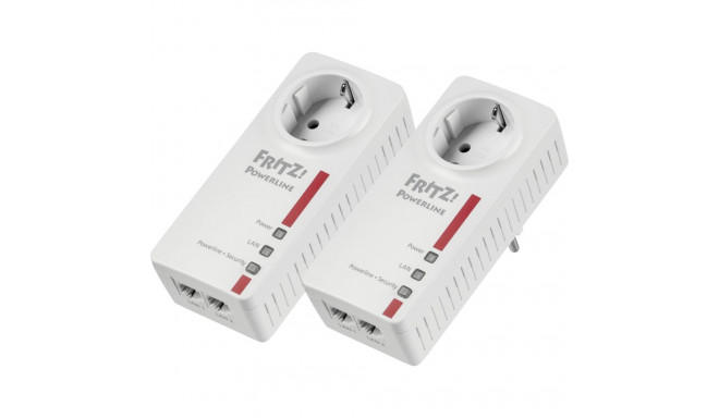 FRITZ!Powerline 1220 komplekt 1200 Mbit/s Ethernet LAN valge 2 tk