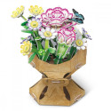 Puzzle 3D Flower bouquet - Carnations