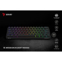 Mechanical keyboard BLACKOUT X2 OUTEMU Blue, Hot Swap
