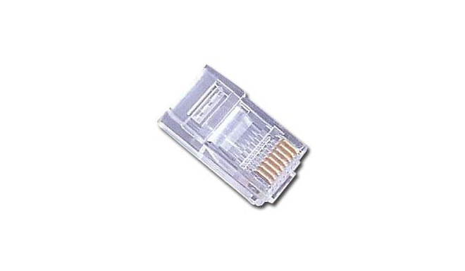 Product Title: RJ45 8P8C Network Modular Plugs - 30µ Gold Plated - 100 Piece Pack
