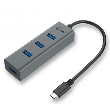 USB-C Metal 4-Port HUB USB 3.0 4x USB 3.0