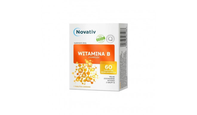 Diet Supplement - Novativ Vitamin B Complex 60 Tablets