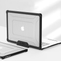TECH-PROTECT SMARTSHELL PRO MACBOOK AIR 15 M2 / M3 / M4 / 2023-2025 BLACK/CLEAR