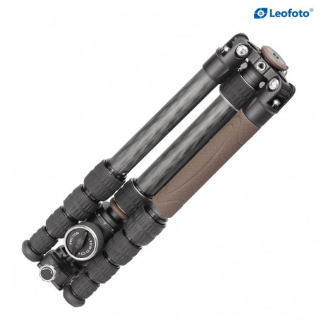 Leofoto LX-225CT+XB-32Q CNC tripod Clamp: DM-35 / Plate: NP-35 tubes 22/19/16/13/10 mm