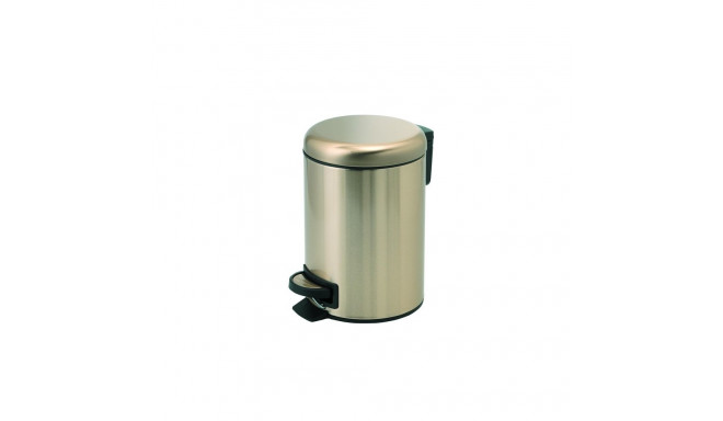 POTTY PEDAL BIN 3 LT MATT GOLD