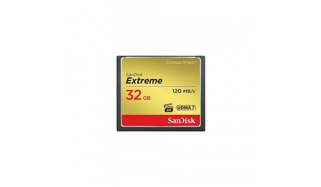 "CARD CF 32GB SanDisk Extreme CompactFlash Speicherkarte"