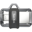 "STICK 128GB USB3.0/microUSB SanDisk Ultra Dual 150MB/s Grey"