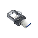 "STICK 128GB USB3.0/microUSB SanDisk Ultra Dual 150MB/s Grey"