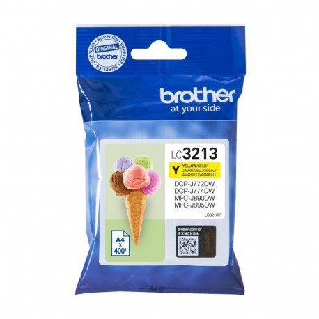 "Brother Tinte LC-3213Y Gelb bis zu 400 Seiten nach ISO/IEC 24711"