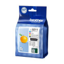 "Brother Tinte LC-3211 Value Pack (BK/C/M/Y)"