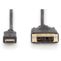 "Digitus HDMI > DVI 18+1 (ST-ST) 3m Adapterkabel Schwarz"