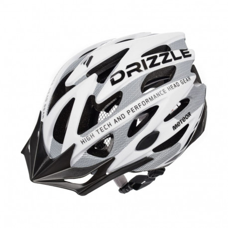 Kask rowerowy Meteor MV29 Drizzle L 58-61 cm biało-szary 24709