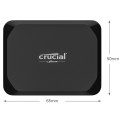 Crucial X9 1TB kaasaskantav SSD