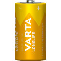 1x2 Varta Longlife Baby C LR 14 Patarei